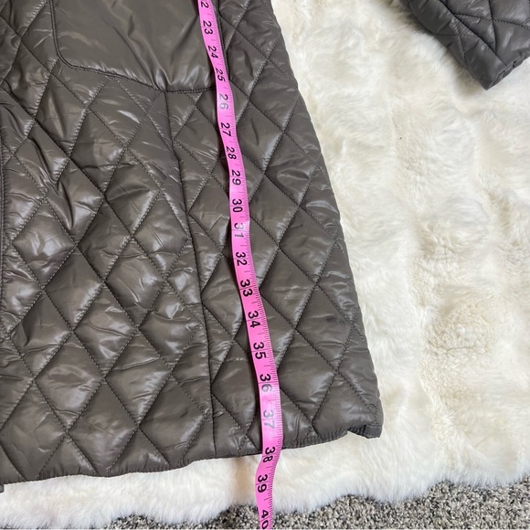 PATTY KIM Quilted Gray Coat - Picture 5 of 6